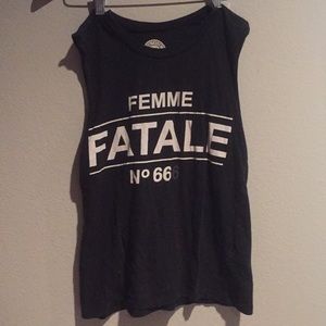 femme fatale shirt from UO